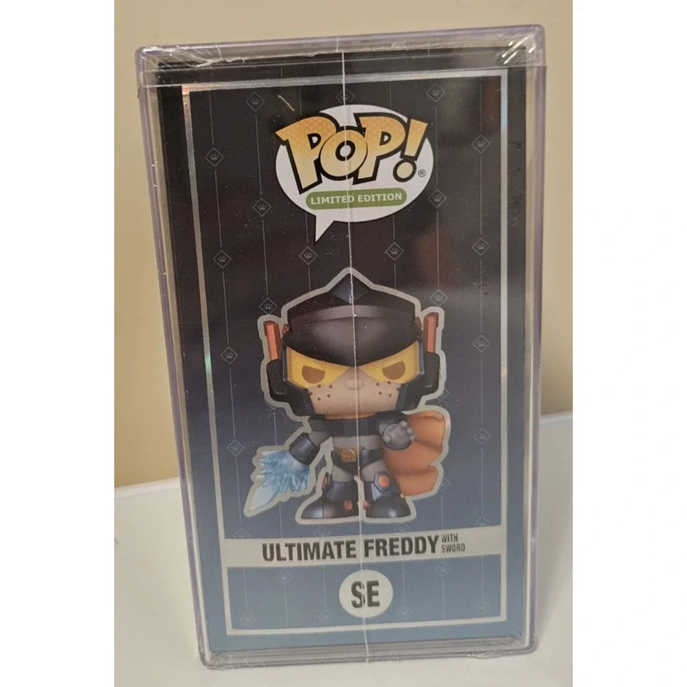 ULTIMATE FREDDY FUNKO WITH SWORD SDCC 2026 FUNKO POP! Comic CON STICKER! 1/5000